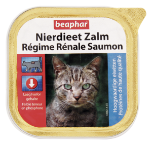 Beaphar nierdieet kat zalm 100gr Beaphar nierdieet kat zalm 100gr