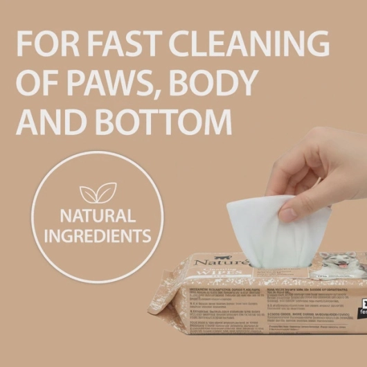 Naturé Travel Wipes Aloë Vera 8st