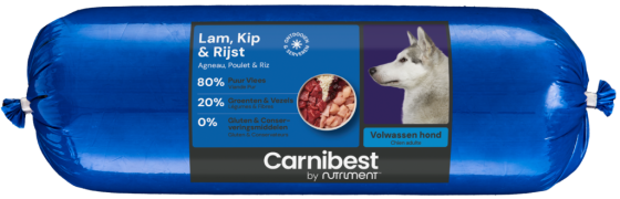 Carnibest Lam, Kip & Rijst 1kg Carnibest Lam, Kip & Rijst 1kg