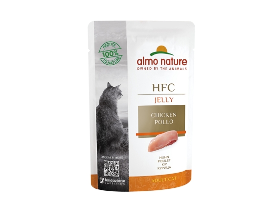 HFC Cats 55g Jelly - met kip HFC Cats 55g Jelly - met kip