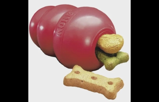 Kong® Speelgoed Classic Wobbler Rood