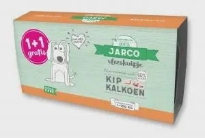 Jarco dog alu kip/kalkoen mp 2x150gr Jarco dog alu kip/kalkoen mp 2x150gr