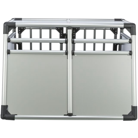 Dubbele vervoersbox, aluminium