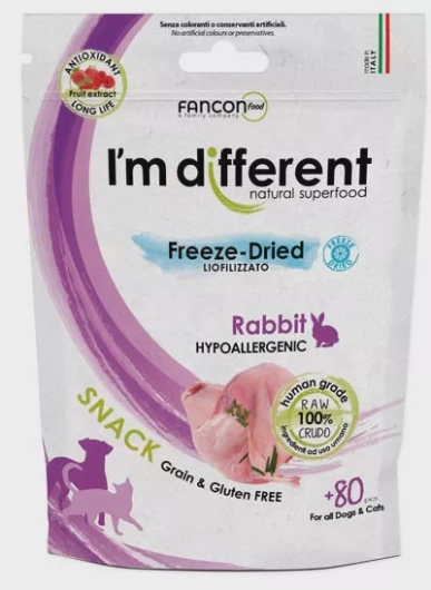 I'm Different - GEVRIESDROOGD KONIJN I'm Different - GEVRIESDROOGD KONIJN