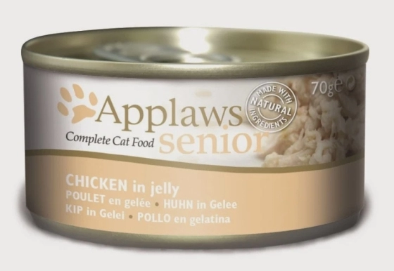 Applaws Cat Cans Senior Chicken Jelly 70g Applaws Cat Cans Senior Chicken Jelly 70g