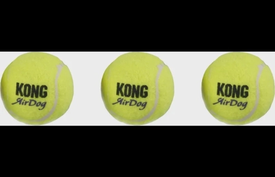 Kong® Speelgoed Air Dog Tennisbal Geel XS