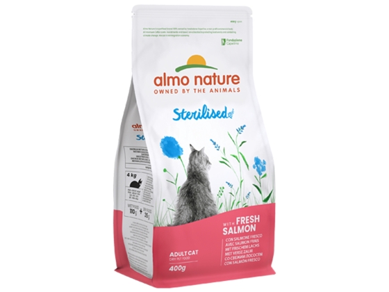 Holistic Cats 400g Sterilised - Zalm & Rijst Holistic Cats 400g Sterilised - Zalm & Rijst