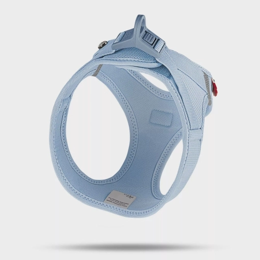 Curli Vest harnas Clasp Air-Mesh Skyblue S