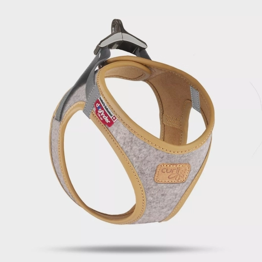 Curli Alpine Clasp Vest Harnas lichtgrijs 2XS Curli Alpine Clasp Vest Harnas lichtgrijs 2XS