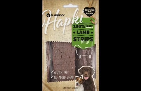HAPKI LAMB STRIPS DRIED 85 GRAM
