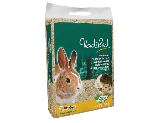 VADIBED Houtvezel 56l 4 kg VADIBED Houtvezel 56l 4 kg