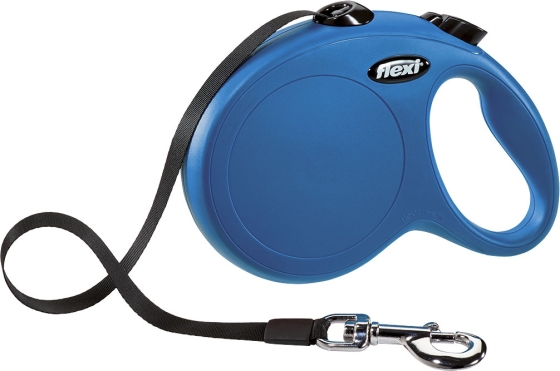 flexi rollijn CLASSIC tape L blauw, 5 meter