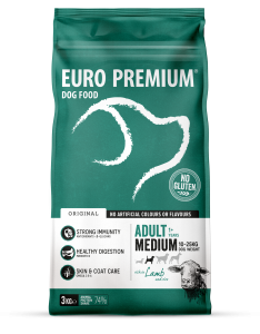 Euro-Premium adult medium lamb&rice 3kg Euro-Premium adult medium lamb&rice 3kg