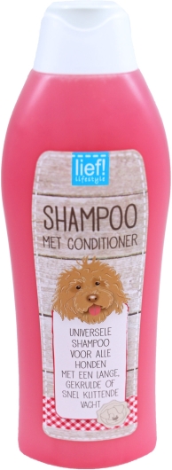 lief! vachtverzorging shampoo universeel langhaar, 750 ml. lief! vachtverzorging shampoo universeel langhaar, 750 ml.