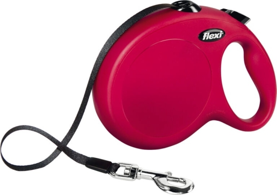 Flexi rollijn CLASSIC tape L rood, 8 meter