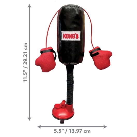 Kong kat connects punching bag