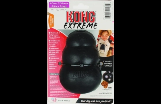 Kong® Speelgoed Extreme Zwart Wobbler XL