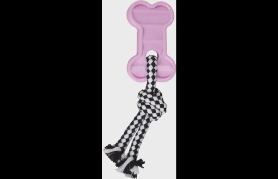 Puppy Loekie Olifant, Been & Ring meerkleurig