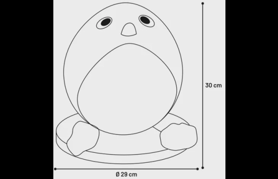 Pengi Pinguin Zwart & Wit