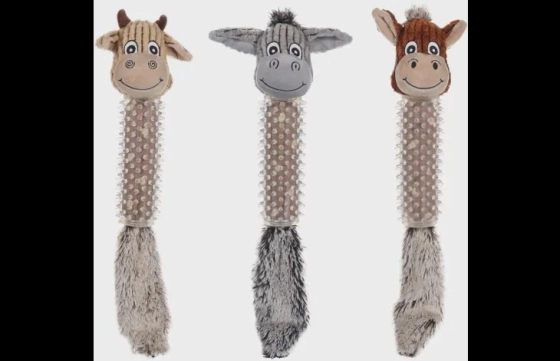 Speelgoed Zava Koe & Paard & Ezel meerdere kleuren