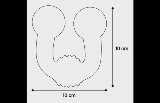 Speelgoed Freckles U-Ring Meerdere kleuren Small