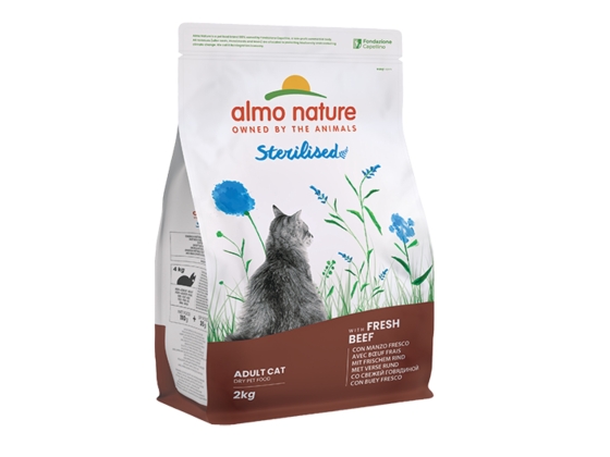 Holistic Cats 2Kg Sterilised - rundvlees & rijst Holistic Cats 2Kg Sterilised - rundvlees & rijst