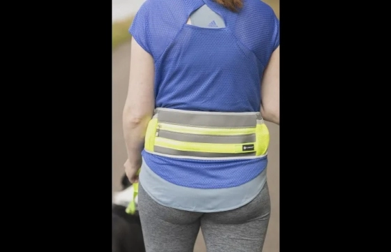 JOGGING SAFETY BELT OPLAADBARE STRIP
