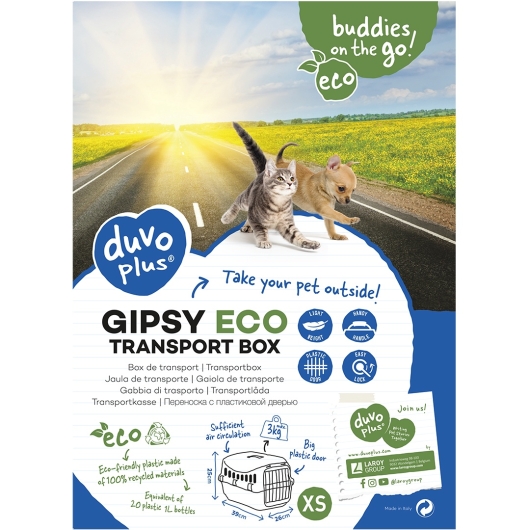 Gipsy eco transport box plastic deur