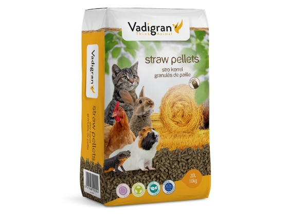 BEDDING Strokorrel 6 mm- 20L/10kg BEDDING Strokorrel 6 mm- 20L/10kg