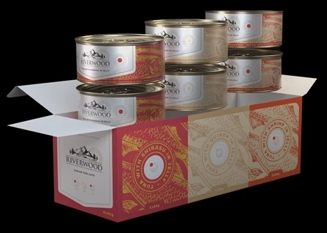Riverwood Caviar for cats - MP Shirasu, Quinoa, Garnalen 6x85g