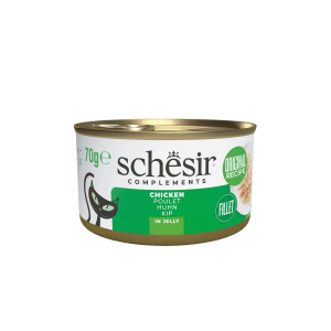 Schesir Complementary kat blik gelei kip 70gr Schesir Complementary kat blik gelei kip 70gr