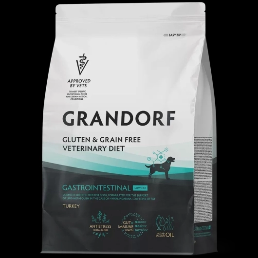 GV-Dog - Turkey - Gastrointestinal Low Fat - 1KG