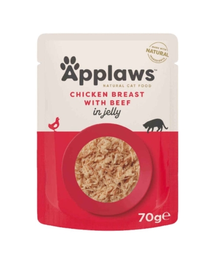 Applaws Quick Serve Chicken & Beef 70g Applaws Quick Serve Chicken & Beef 70g