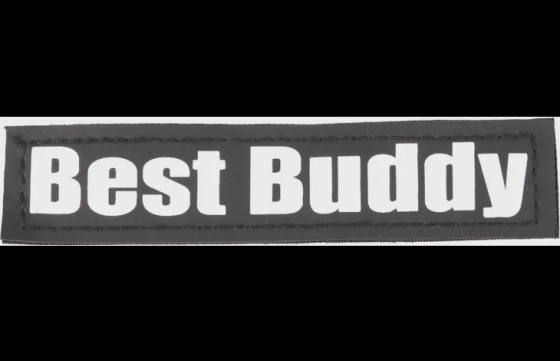 Harnas Pluto Zwart L