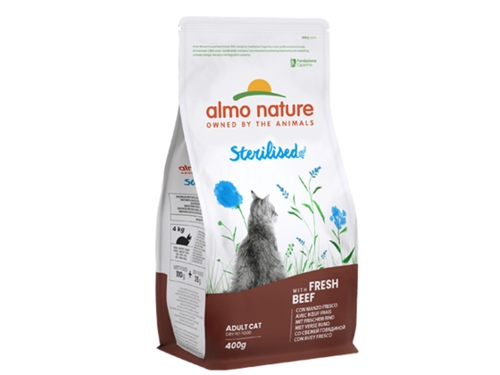 Holistic Cats 400g Sterilised - rundvlees en rijst Holistic Cats 400g Sterilised - rundvlees en rijst