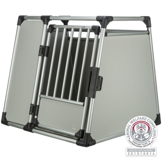 Vervoersbox, aluminium XL 91x85x89cm