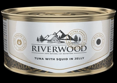 Riverwood Caviar for cats - Tonijn met inktvis 85g
