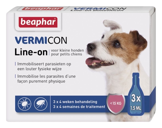 Vermicon Line-On Kleine Hond 3x1,5ml Vermicon Line-On Kleine Hond 3x1,5ml