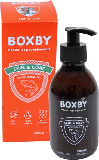 Boxby oil skin and coat, 250 ml