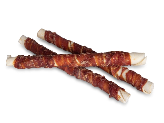 Duck Wrapped Stick 25cm 560g LARGE Duck Wrapped Stick 25cm 560g LARGE