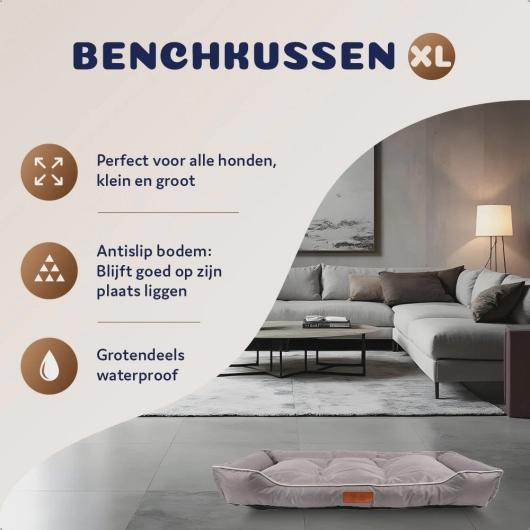 Hondenkussen - L - Grijs