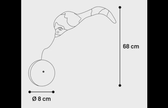 Elektronisch Speelgoed Boula Bal & Muis Donkergrijs