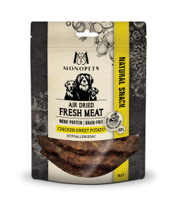 Monopets air dried snacks filet chicken&sweet potato 100gr