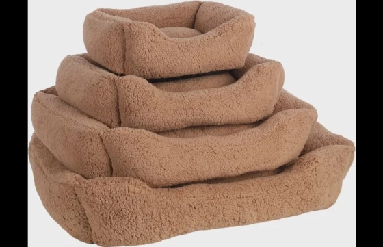 Mand Felpa Rechthoekig Mokka 100x80x25