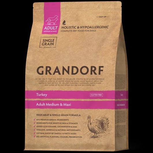 GD-Dog - Turkey - Adult Medium & Maxi Breeds - 1 Kg