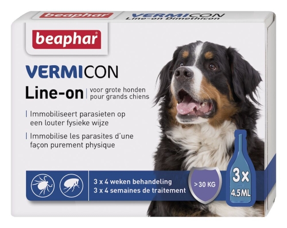 Vermicon Line-On Grote Hond 3x4,5ml Vermicon Line-On Grote Hond 3x4,5ml