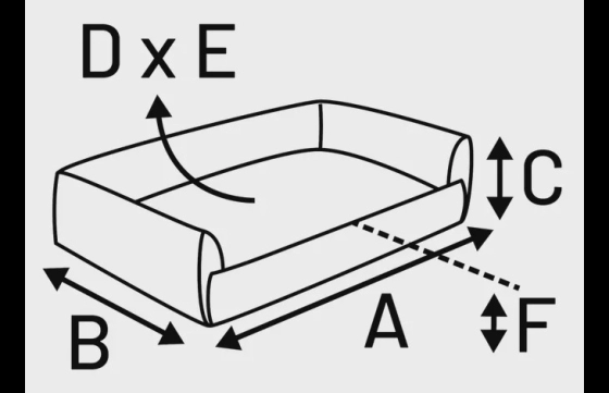 Mand Jacquard Rechthoekig Taupe 65x50x20cm