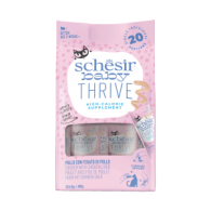 Schesir Baby Thrive kitten pouch mousse kip supplement 20x8gr