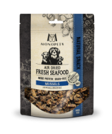 Monopets Fresh Fish air dried snacks seafood mussels 100gr