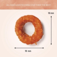 Raw Hide White + Chicken Donut